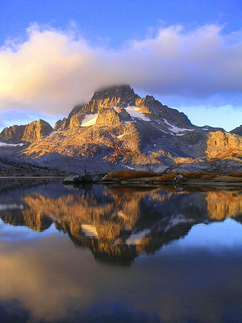 'Shrouded Peak' - Banner Peak